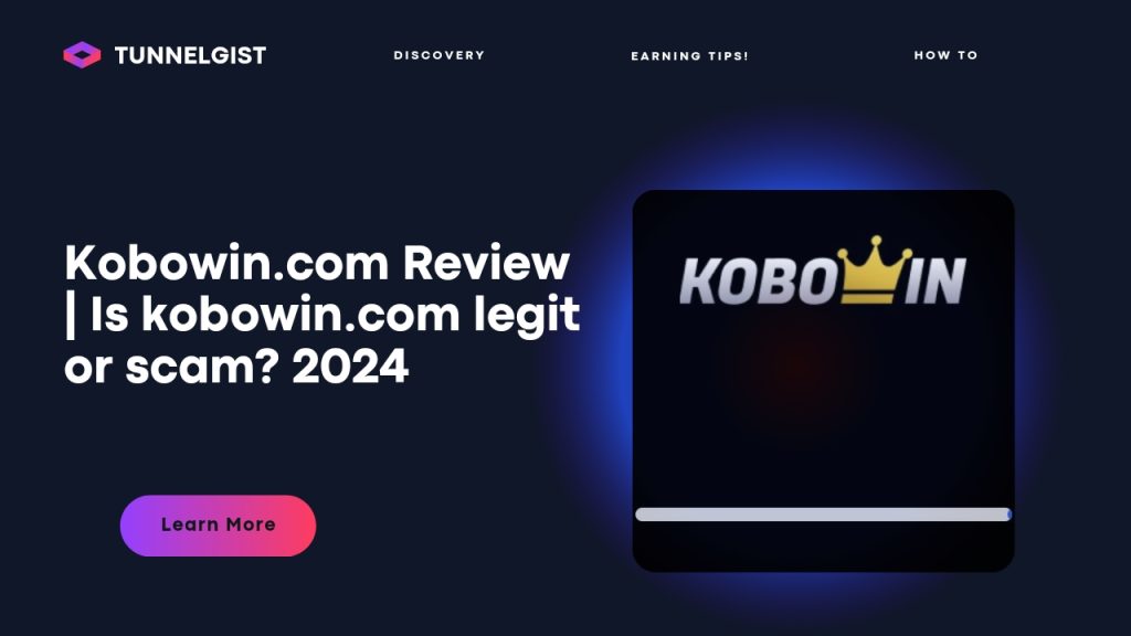 Is kobowin.com legit or scam