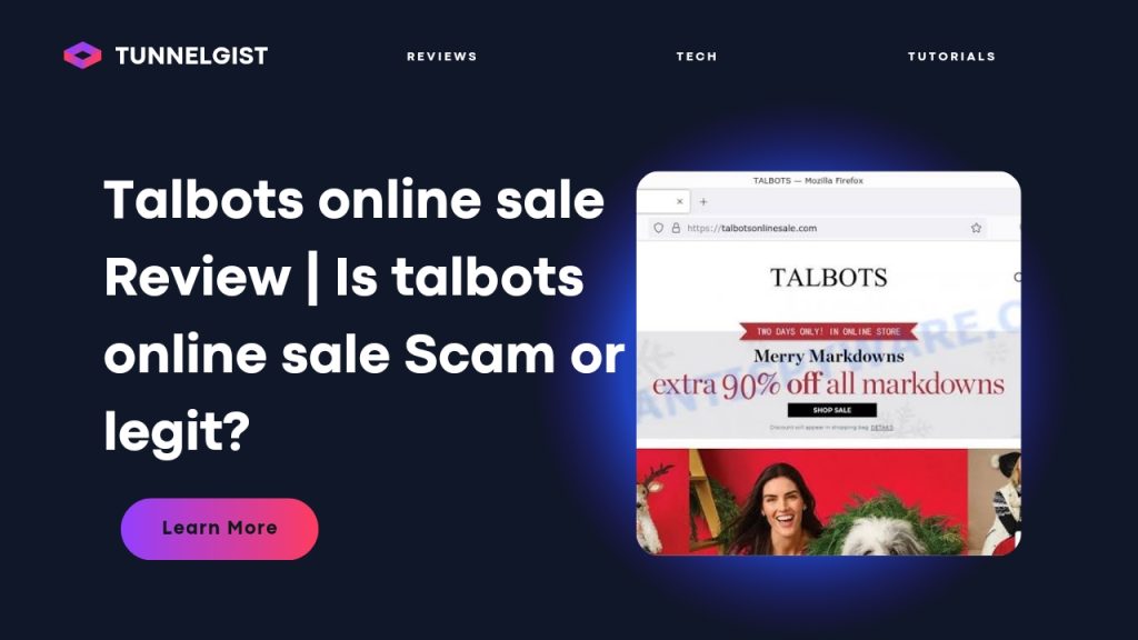 Is talbots online sale Scam or legit