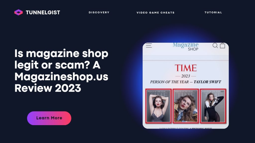 Is magazine shop legit or scam