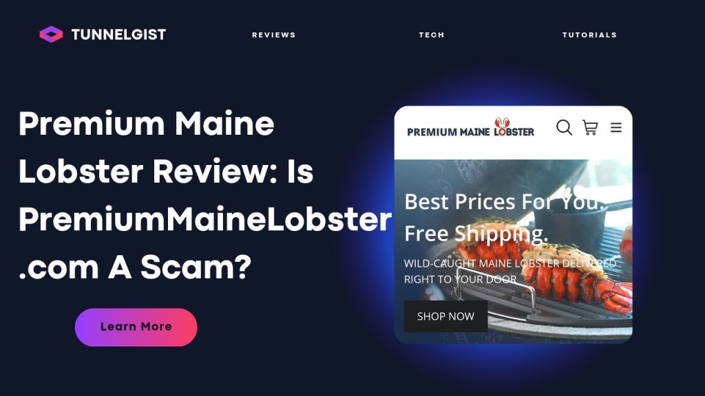 Premium Maine Lobster Scam