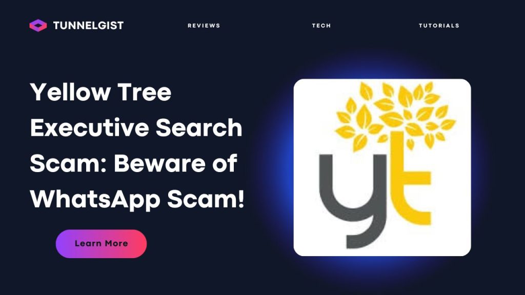 Yellow Tree Executive Search Scam
