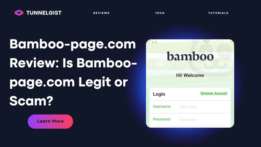 Bamboo-page.com Review